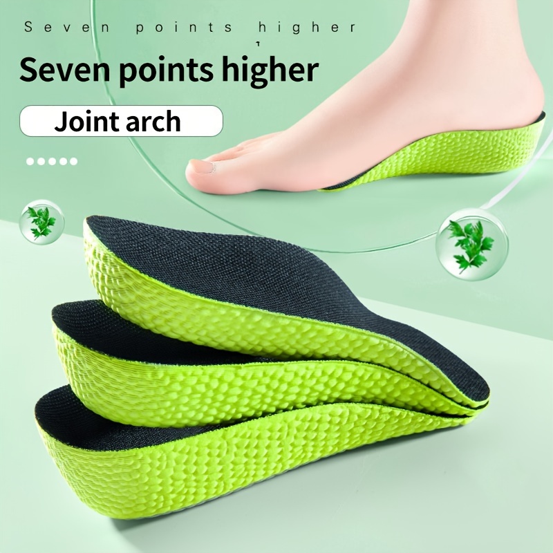 Insole Memory Foam - Palmilhas Invisíveis com Suporte para Arco