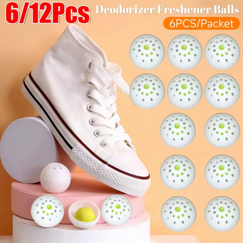 Shoe Deodorizer Ball - 1-12 pçs desodorizador ambientador bolas para