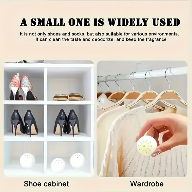Shoe Deodorizer Ball - Kit com 3 Bolas Desodorizantes para