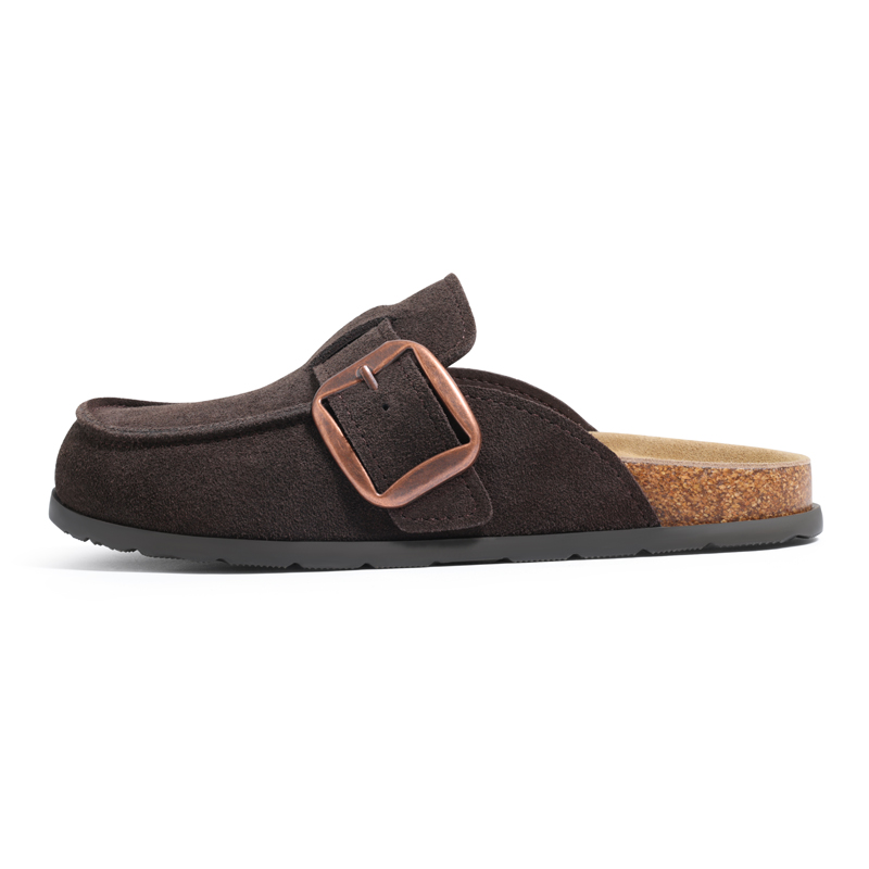 Chinelos de camurça genuína Li - Insole Memory Foam avaliação e preço
