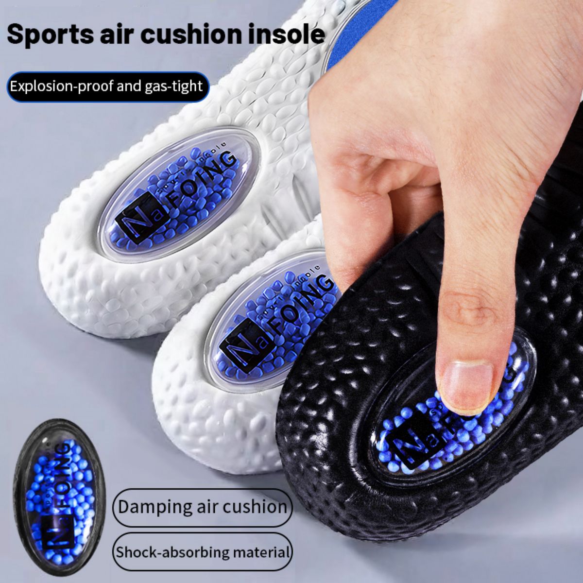 1 par de palmilhas esportivas  - Insole Memory Foam avaliação e preço