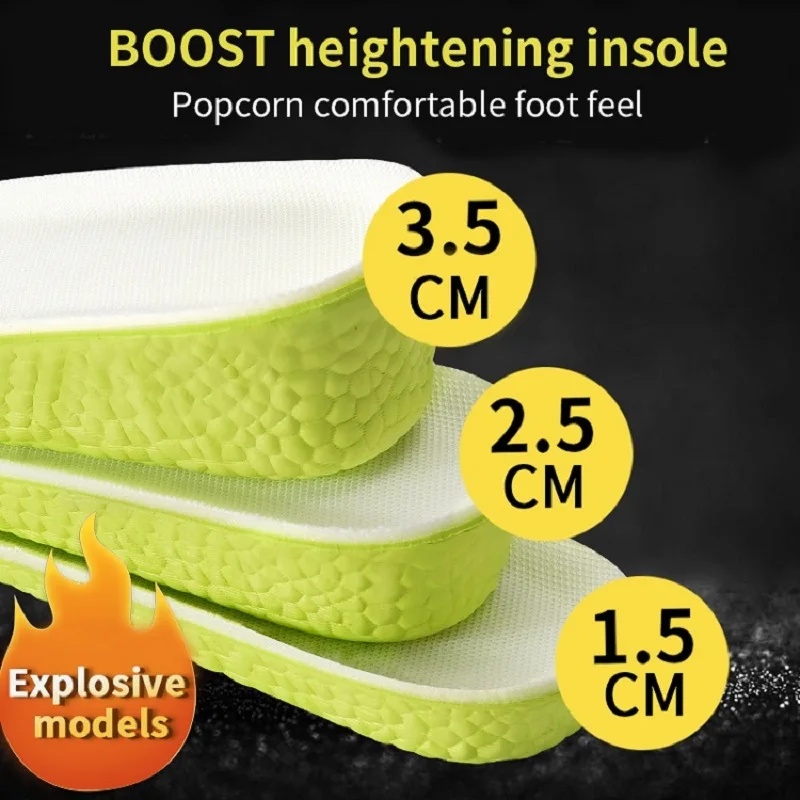 1 par de palmilha de aumento i - Insole Memory Foam avaliação e preço